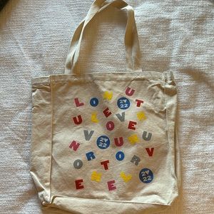 Official Harry Styles Tour Merch: Alphabet Soup Tote
